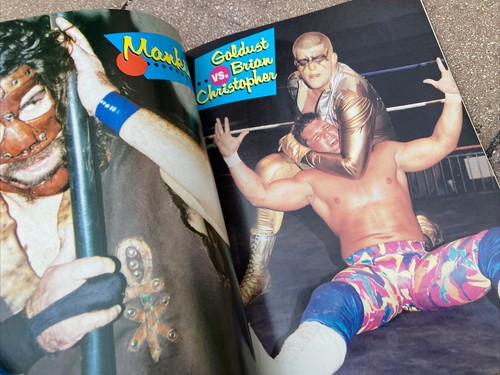 Pro Wrestling Illustrated 1997 Wrestling Annual Pinups SABU HULK HOGAN STING ++ - Picture 9 of 10