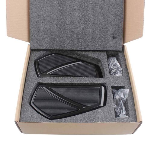 Black Driver Rider Footboard Floorboard For BMW R18 /R18 Classic /R18 100 Years - Picture 11 of 22