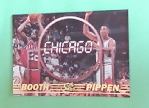 1997 Press Pass Double Threat #43 Keith Booth/Scottie Pippen - Chicago Bulls - Picture 1 of 2