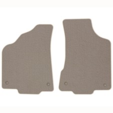 Veloursfussmatten für VW Polo III Bj. 1999 - 2001 Automatten Neu VORNE BEIGE STD