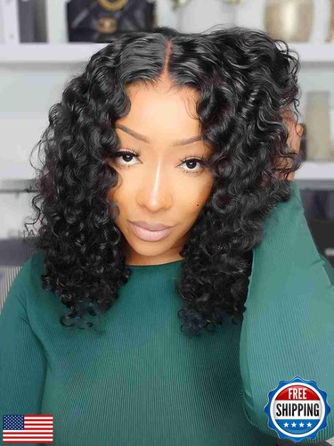 ISEE Hair M Cap 9x6 Bob Wig Human Hair Glueless Wigs Pre Plucked Pre Cut HD L