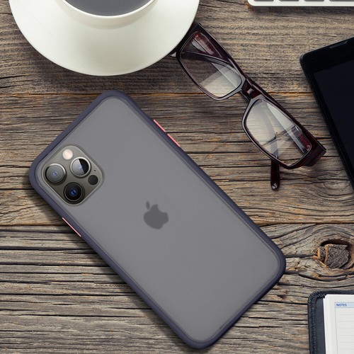 Funda protectora trasera y de poliuretano termoplástico esmerilado híbrido mate mate para Apple iPhone 13/Pro Max - Imagen 6 de 52