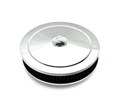 Chrome 10 Air Cleaner Set 4-barrel Carburetor 5-18 Neck Washable Muscle Car Chrome 10 Air Cleaner Set 4-barrel Carburetor 5-18 Neck Washable Muscle Car