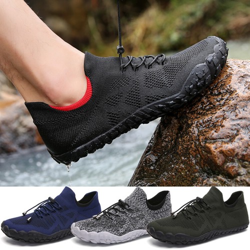 Herren Wasserschuhe schnell trocknend rutschfest barfuß Strand Aquasocke Pool Schwimmen Surfen Yoga - Bild 1 von 56