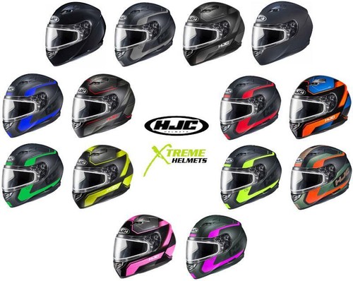 HJC CS-R3 Snow Helmet Full Face DOT Snowmobile - Choose Dual or Electric XS-2XL - Picture 1 of 30