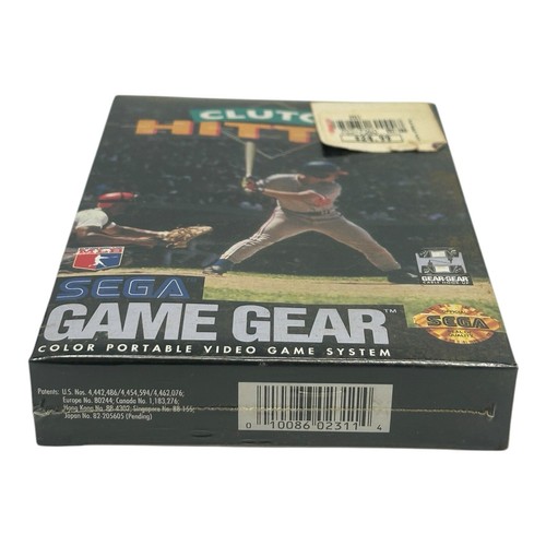 Clutch Hitter (Sega Game Gear, 1991) Brand New Factory Sealed - Picture 4 of 7