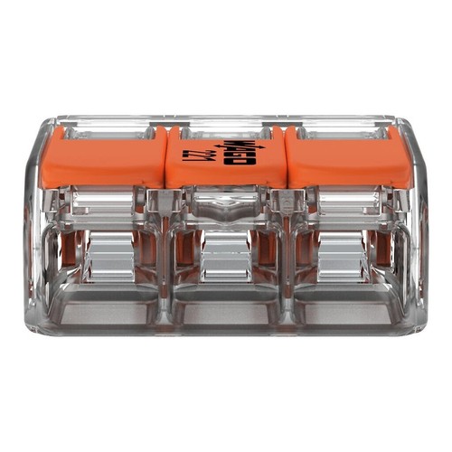 Wago 221-413 | 4mm² 3-Way Compact Splicing Connector | Jar of 50 - Picture 4 of 5