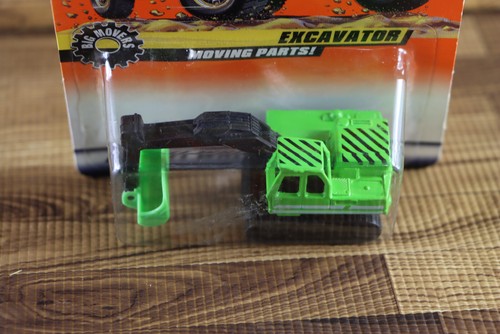 1997 Matchbox #6 Excavator Moving Parts! Big Movers - Picture 2 of 3