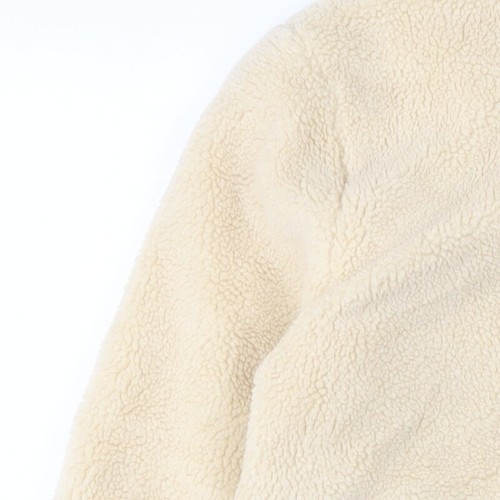 Le Breve Mens Beige Jacket Size L Zip - Picture 9 of 10