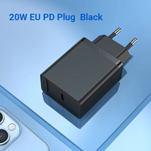 PD Charger Plug 20W USB Type C Fast Charger for iPhone 13 12 X 8 Macbook Phone - Picture 21 of 22