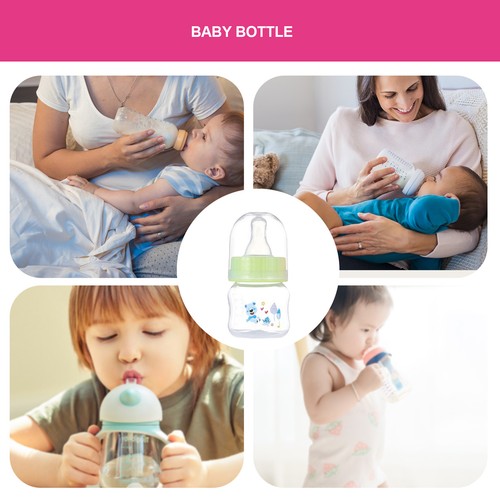 Bottles for Breastfeeding Babies Milk Feeder Newborn Bottle 50ml Milk Dispenser - Picture 6 of 15