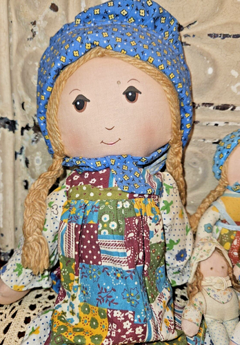 Vintage Menge 6 Holly Hobbie Puppen unterschiedliche Größen (lesen) - Bild 3 von 9