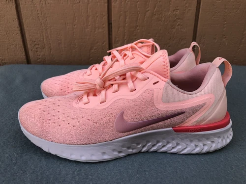 NEW Women Nike Odyssey React US 7 Running Shoe Sneaker Oracle Pint AO9820-601 C4