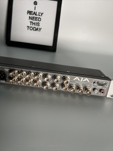 AJA Kona K3-Box Breakout Box External Rack Mounting Video Systems Model 102053 - Photo 3 sur 6