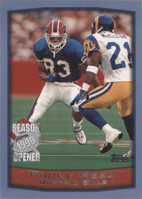 1999 Topps Season Opener Andre Reed #11 - 1 of 2