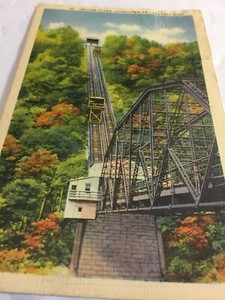 Johnstown-PA-Incline-plane-Vintage-Postcard-1940