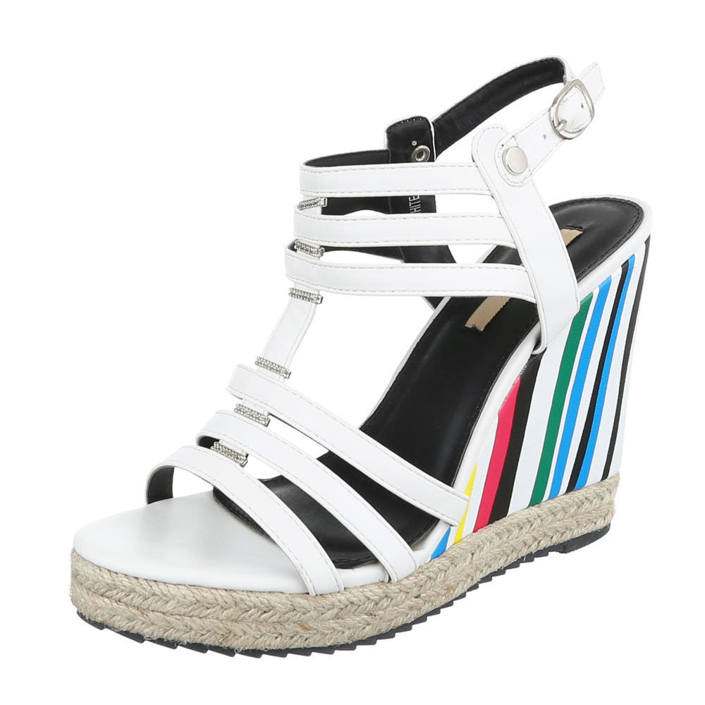 KEIL WEDGES RIEMCHEN SANDALETTEN DAMENSCHUHE DESIGNER NEU Gr 38 Weiß 8308 | KEIL WEDGES RIEMCHEN SANDALETTEN DAMENSCHUHE DESIGNER NEU Gr 38 Weiß 8308 |