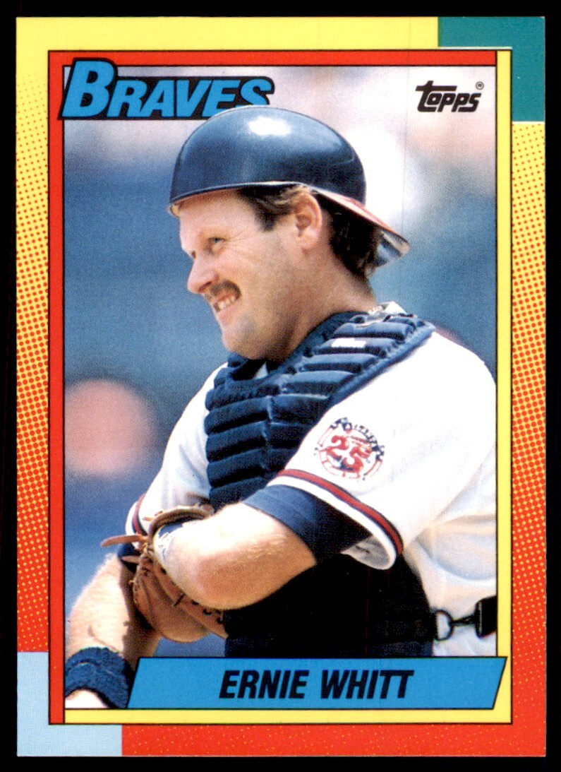 1990 Topps Traded Ernie Whitt Baseball Cards #128T