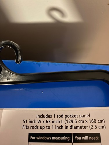 BRAND NEW MAINSTAYS SINGLE PANEL 63 INCH SHEER CRUSHED VOILE CURTAIN WHITE - Picture 13 of 19