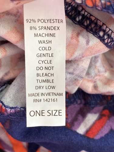 Süße Lularoe Legging. Schönes Blumenmuster. One Size (0-10) Neu! - Bild 2 von 2