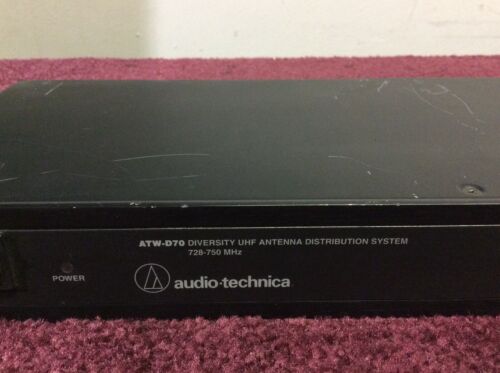 AUDIO TECHNICA ATW D70 DIVERSITY UHF ANTENNA DISTRIBUTION SYSTEM - 728-750 MHZ-A - Picture 3 of 8