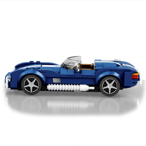 NISB Speed Champions 1965 Shelby Cobra , 1:24 Scale, Building Kit, 312 pcs - Picture 4 of 10