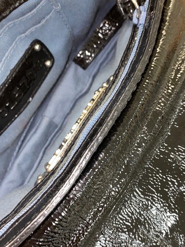 Lockheart Small Shoulder Bag/clutch.Ebony. - Picture 8 of 9