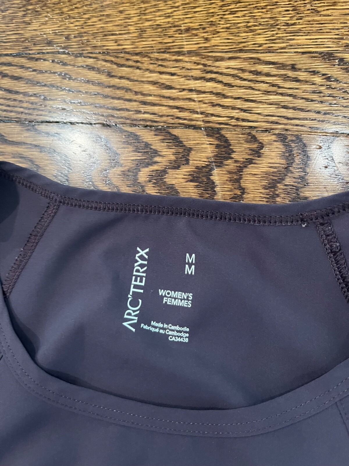ARC'TERYX Arcteryx Vestito Donna M Viola Atletico Leggero Golf Tennis Escursionismo Attivo