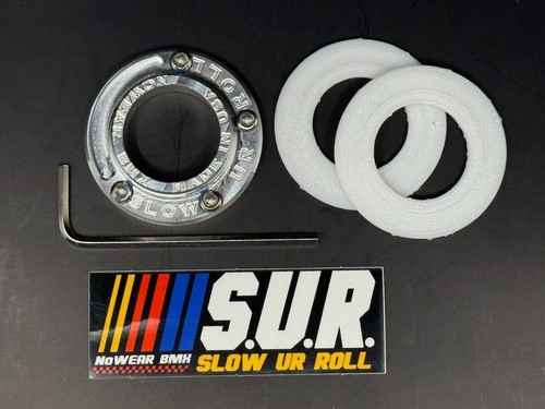 NOWEAR Slow Ur Roll BMX Bottom Bracket Adjustment kit 19 22 & 24mm Made in USA - Picture 2 of 10