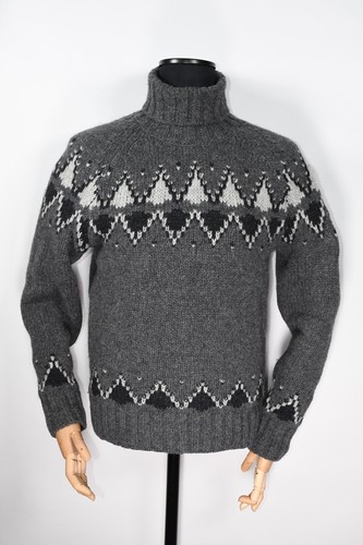 Nudie Jeans Men's Wool Turtleneck Sweater size M - Picture 2 of 7