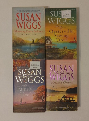 Lot 8 Susan Wiggs Paperback Romance TEXAS Sewing Circle FAMILY TREE Horsemaster - Imagen 2 de 4
