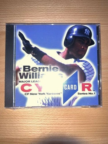 4 NEW CYBRCARDS - MIKE PIAZZA ALEX RODRIGUEZ BERNIE WILLIAMS FRANK THOMAS - Picture 5 of 6