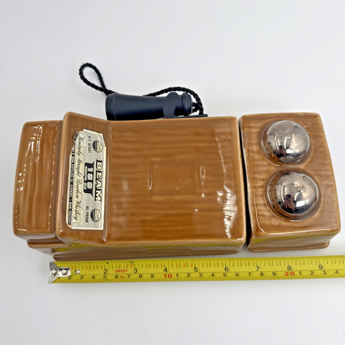 VTG Jim Beam Wall Phone Decanter 975 Whiskey Kentucky Bourbon Man Cave (empty) - Bild 13 von 19