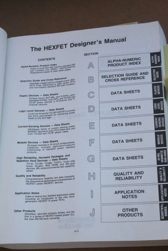International Rectifier HEXFET Power MOSFET Designer's Manual HDB-4 - Picture 3 of 3