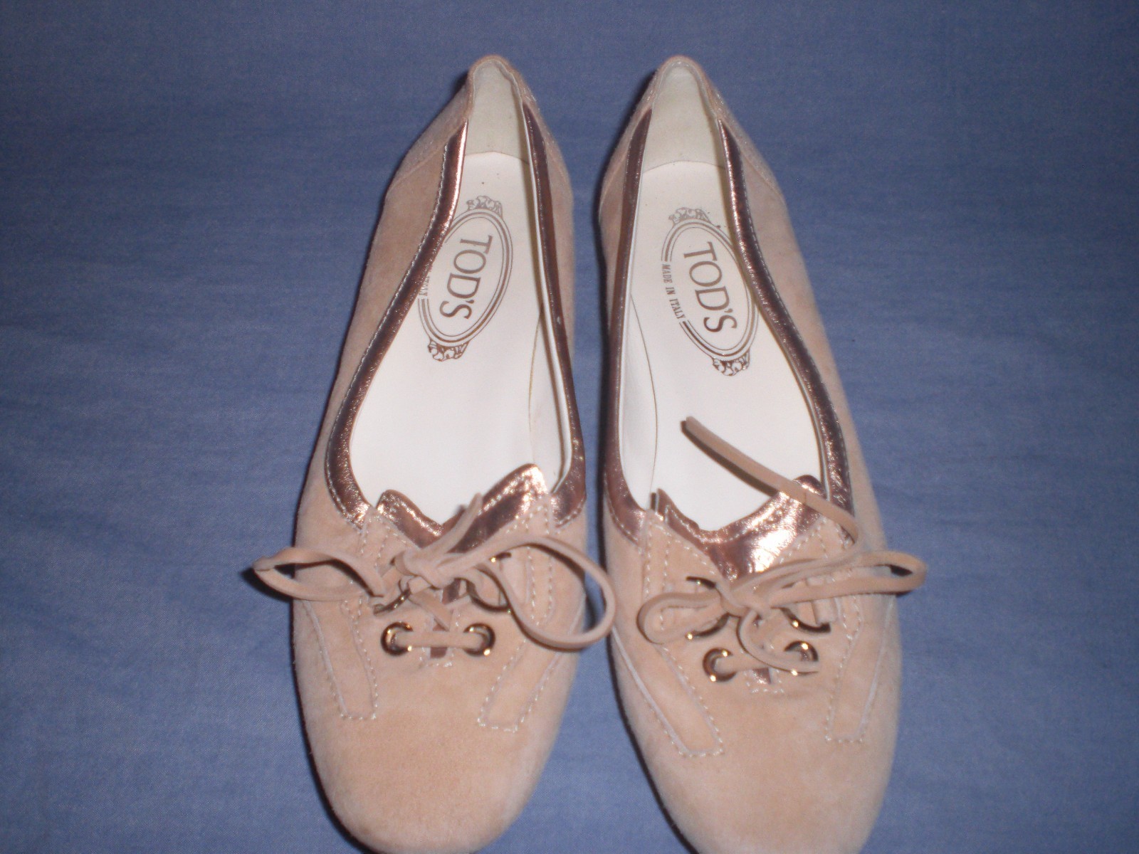 AUTHENTIC TOD'S IVORY SUEDE LOAFER MOCCASIN FLAT Scarpe SIZE 39 39 39 NEW 610839 AUTHENTIC TOD'S IVORY SUEDE LOAFER MOCCASIN FLAT Scarpe SIZE 39 39 39 NEW 610839