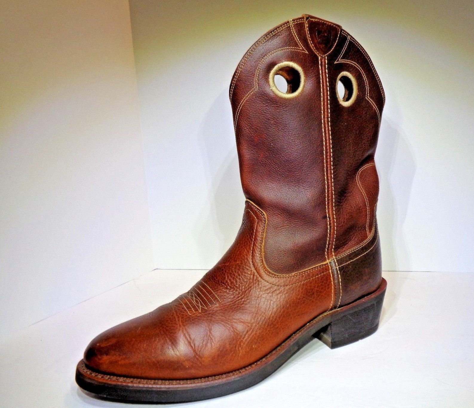 botas de hombre Menta ARIAT 13 D marrón botas occidental de cuero botas de hombre Menta ARIAT 13 D marrón botas occidental de cuero
