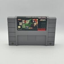 Frank Thomas Big Hurt Baseball Super Nintendo Entertainment System