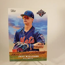 2023 Topps Pro Debut Baseball Jett Williams Farm Fresh Futures FF-17 Mets