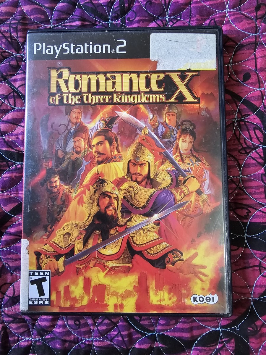 Romance Of Three Kingdoms X 10 (Sony Playstation 2 ps2) Complete