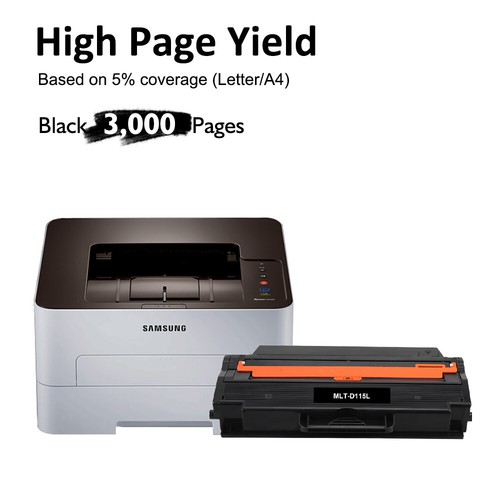 6× MLT-D115L D115L Tonerkartusche passend für Samsung M2670FD M2820ND M2870 M2870FD - Bild 3 von 7