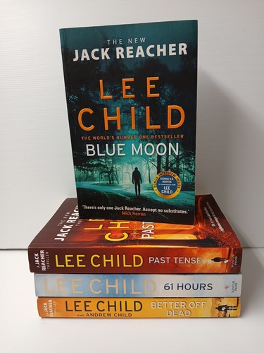4 x Lee Child Jack Reacher 61 Hours large Paperback - Picture 1 of 13