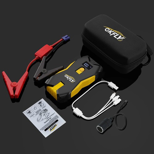 Car Jump Starter Portable 12V Starting Device Cables 1200ABattery Charger Buster - Picture 6 of 20