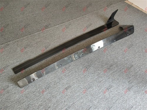 Forged /Carbon Fiber Side Skirts Extension Lip Spoiler For Audi R8 2008-2015 - Picture 9 of 26