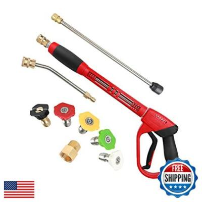 #ad CHAVOR Upgraded Pressure Washer Gun with Extension Replacement Wand M22 Fitt $46.99