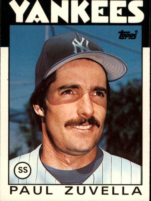 1986 Topps Traded #131T Paul Zuvella - NM
