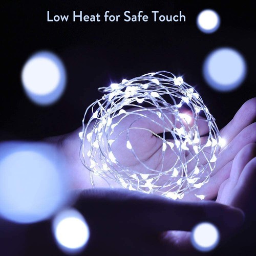 USB Battery Power LED String Fairy Lights Cooper Wire For Xmas Party Decor RE - Picture 2 of 19