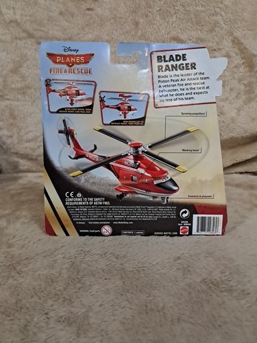 Disney Planes Fire & Rescue DELUXE BLADE RANGER w/ Working Hoist BDC00 2013 - Picture 9 of 16