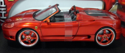 Ferrari F360 ミニカー 1:18 Hot Wheels Ferrari 360 Spider, Red Hot Wheels 1:18 - Hot Wheels | Sklep