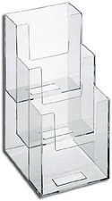 3-Tier 4 X 9 Tri-Fold Brochure Holder