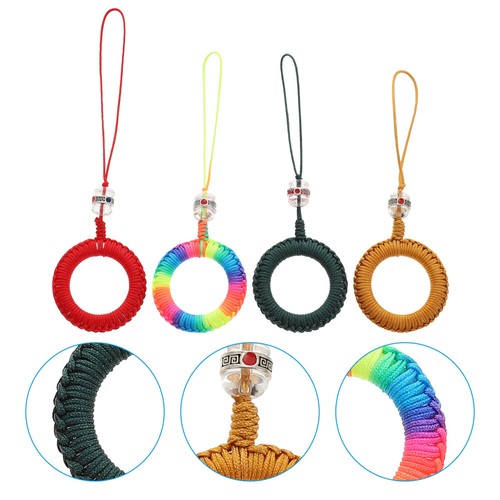 4 Pcs Anti-lossing Lanyard on Mobile Phone for Accessories Charm Strap Theft